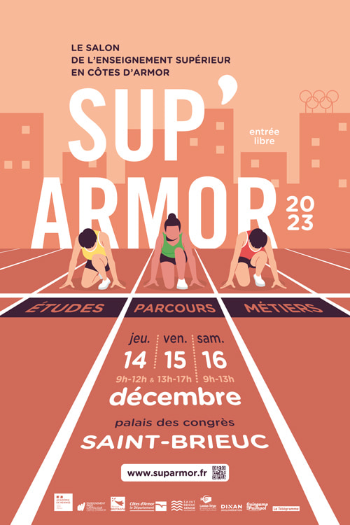 Affiche du salon Sup'Armor 2023